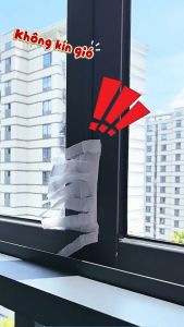 Dải cao su bịt khe cửa kính cửa trượt chống ồn chống bụi chống thấm nước tiện lợi sử dụng