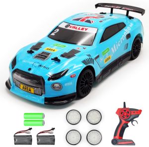 Volantex 1:14 RC Car Drift 4WD 2.4GHz High Speed with LED Light Remote Control Car Racing Car Electric Sport Race Off Road Vehicles Toys For Kids Gifts
