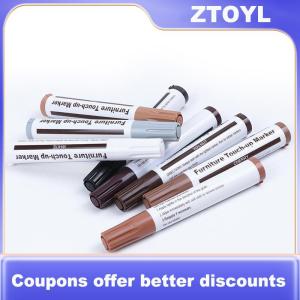 【ZTOYL】 Đồ Nội Thất Gỗ Touch up Kit Đánh Dấu Kem Bút Gỗ Scratc H Phụ Remover Sửa Chữa