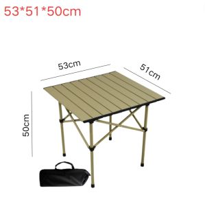 🔥READY STOCK🔥 Outdoor folding table reinforced Chicken rolls table portable picnic table camping folding table