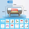 2025 Horizontal Tankless Water Booster Stainless Steel Pressure Tank Household Fully Automatic Complete Set Water Tower Water Tank Storage Tank Booster Pump. 