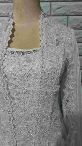 Set Kebaya Brukat Akad Nikah, Kebaya Pesta Wisuda & Kebaya Brukat ABG