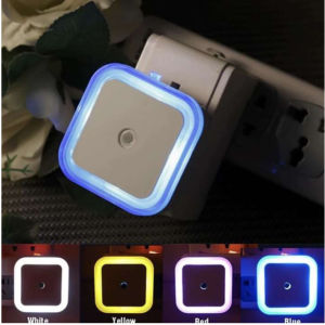 Đèn ngủ hình vuông LED tự động cảm biến ánh sáng trang trí cầu thang/ nhà tắm / phòng ngủ