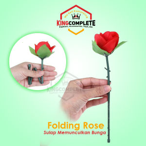 Alat Sulap Folding Rose Memunculkan Bunga