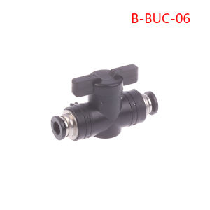 【จัดส่งภายใน 2-3 วัน】 ข้อต่อนิวเมติกเชื่อมต่อท่ออากาศพลาสติก BUC 4มม. 6มม. 8มม. 10มม. 12มม. 14มม. 16มม.