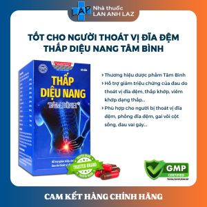 THẤP DIỆU NANG TÂM BÌNH - Viên uống hỗ trợ phong tê thấp thấp khớp.