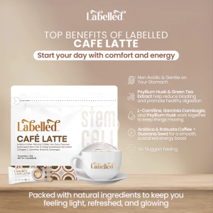 Labelled Creamy White Choco Matcha (10 sachets) S-ACETYL GLUTATHIONE+BIOACTIVE COLLAGEN+STEM CELL+BA