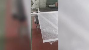 แผ่นอะคริลิกลายหินรุ้ง สีมหัศจรรย์ ลายคลื่นน้ำ MMA บริการตัดพลาสติกตามความหนา 1-20 มิลลิเมตร 10 มิลลิเมตร