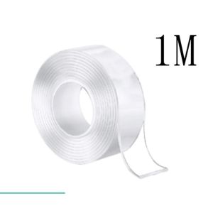 5M Clear Multifunction Nano Tape Strongly Sticky High Temperature Resistant Double-sided Adhesive Featuring super strong adhesion traceless after removal waterproof and high temperature resistant performance. It can be washed and reused repeatedly won