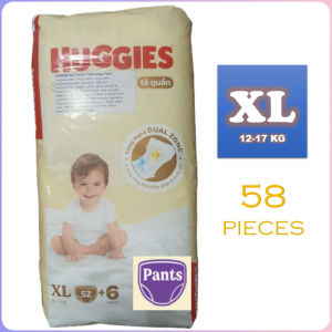 Huggies Skin Perfect PANTS Diaper - XL 58 Pieces  [SAVE P225]