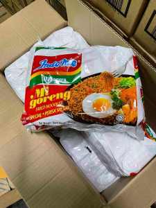 ยกลัง 40ห่อIndomie MiGoreng อินโดหมี่ หมี่โกเรง (บะหมี่กึ่งสำเร็จรูปแบบแห้ง)