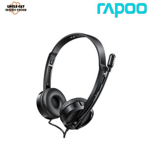 Rapoo USB Wired Stereo Headphone - Black H120