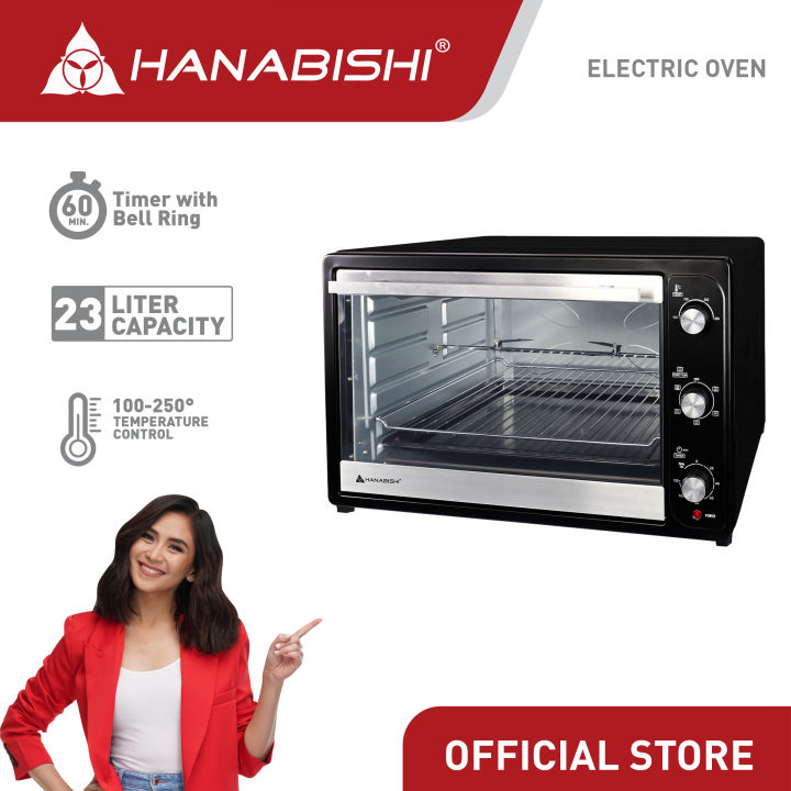 Hanabishi Electric Oven HEO23R 23L Capacity With convection & rserie