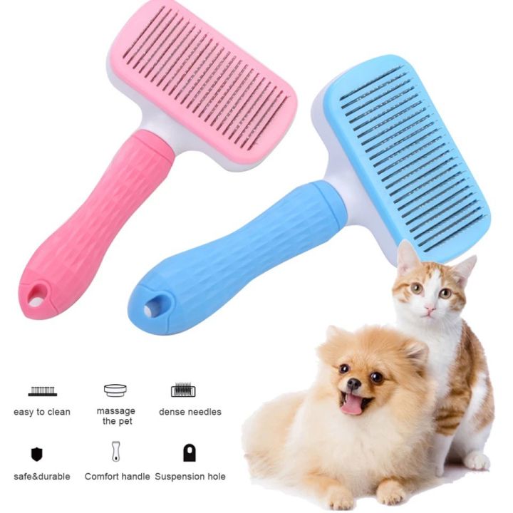 Dog grooming store brushes and combs