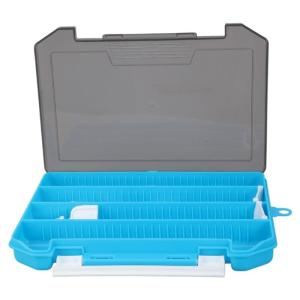 Plastic Fishing Tackle Box Storage Tray Tackle Boxes Organizer with Removable Dividers Fishing Lures Hooks Accessories
