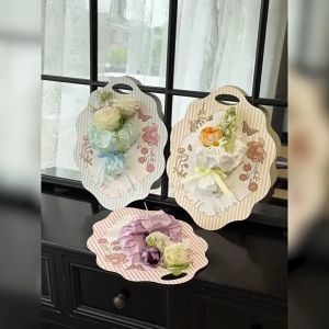 10PCS Creative Flower Packaging Cards Flower Bouquets Arrangement DIY Crafts Packaging Materials