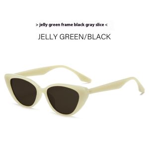 PaulWeekend Pink Cats Eye Sunglasses Womens Brown Summer High-Grade New Sunglasses Mens Shade Netting Red Retro Fashion Glasses