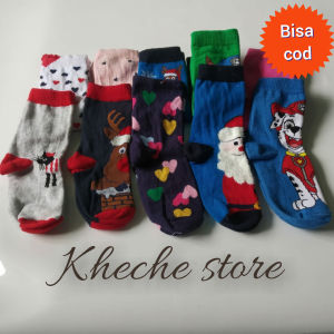 12 pasang kaus kaki  anak2 karakter( anak tk) cewek