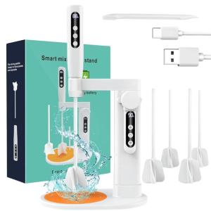 Portable Epoxy Resin Mixer Featuring 5 Speed Controls for Optimal Mixing in Resin Supplies and Crafting