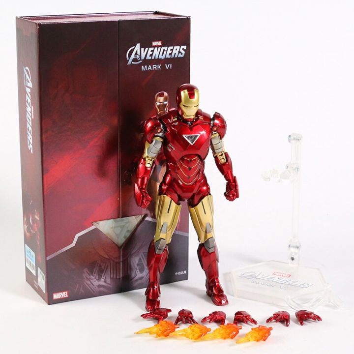 Marvel Iron Man MK6 1 2 3 4 5 7 42 Mark VI War Machine Action Figure ...