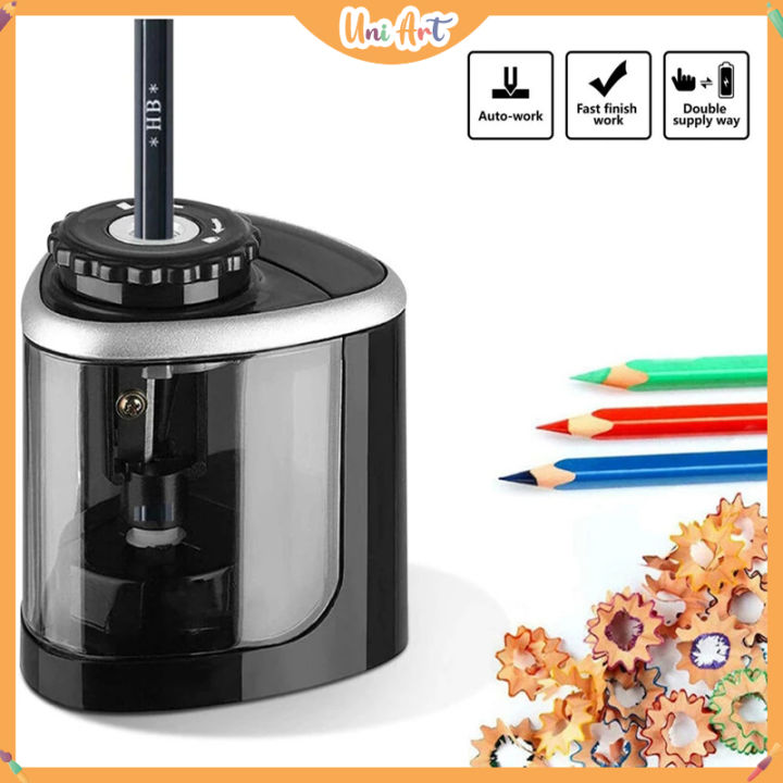 Electric Pencil Sharpener Touch Switch Color Pencil Sharpener For ...