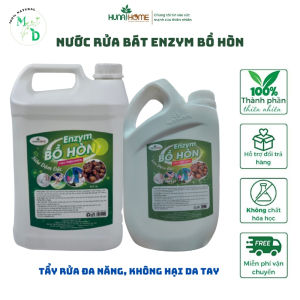 Nước Rửa Bát Hữu Cơ Hunahome Nước Rửa Chén Enzyme Bồ Hòn Đậm Đặc Enzyme Sinh Học An Toàn Cho trẻ nhỏ và Cả Gia Đình
