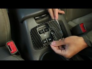 mv1 JeCar ABS Car Window Frame Sticker Front Reading Light Trim Center Console Decoration For Jeep Liberty 2007-2012 Car Accessories Q7Z8P