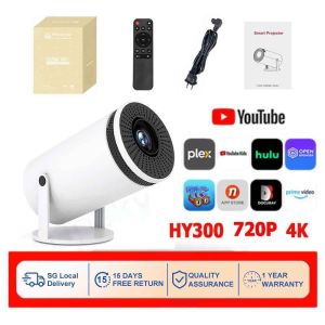 APEXGLOW 4K Smart Proyektor untuk Dinding Kamar Tidur Pencerminan Layar Nirkabel Ponsel Sistem Home