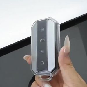 SCH TPU Transparent Jetour Car Key Case Remote Cover For Chery Jetour Freelancer Shanhai T1 T2 Traveller