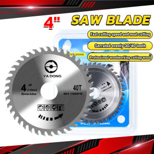 4Inch Circular Saw Blade Wood Cutting Disc Angle Grinder Wood Cutting Saw Blade with Carbide Teeth 30 teeth/40 teeth
