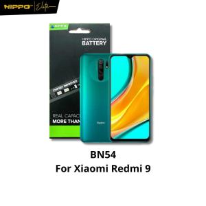 Hippo Baterai Baterry Baterai Xiaomi Redmi 9 BN54 5020MAH Original Batere Premium Batu Batre Batrai Handphone Garansi Resmi