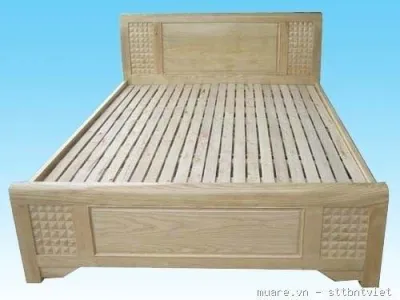 [Trả góp 0%] Giường Gỗ Sồi Nga bằng gỗ giường ngủ cao cấp giường gỗ 1M2 1M4 1M6 1M8 2M