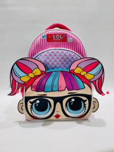 Sun Shine Tas Ransel Anak Sekolah PAUD Premium 3D LOL Surprise Pink Biru -  Kuping Nongol