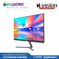 Nvision N2455-Pro 23.8" IPS 100hz 1920*1080 Monitor Black and White | N-Vision 23.8" Inch LED Monitor | LED Monitor. 