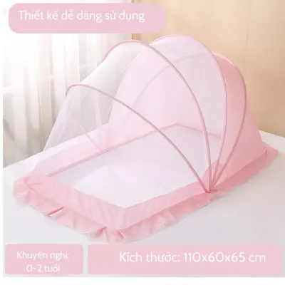 màn chụp em bé sơ sinh.mùng chụp cho bé sơ sinhmùng chụp cho bé.mùng chụp gấp gọn cho bé cao cấp có vải chắn sáng bảo vệ giấc ngủ ngon cho bé tại Rosea Crystal-Mall