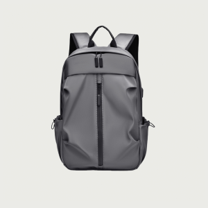 Stylish & Functional Black/Blue/Gray Backpack – Waterproof USB-Charging Ergonomic & Travel-Friendly | V6039