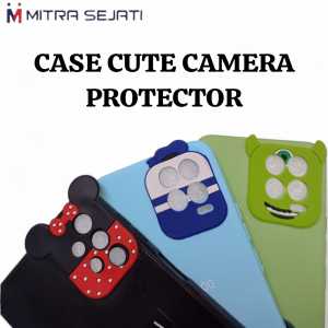 Mitra Sejati Case Cute Camera Protector Casing Handphone Karakter Lucu