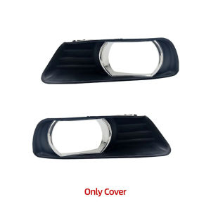 2023Car Led Fog Lights For Toyota Camry XV40 2007 2008 2009 Covers Lower Bezel Halogen FogLights Cover frame Trim Hole Grilles