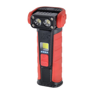 AE2026portable rotating light with handheld adjustment for personal illumination COB Magnetic work light with floodlight function