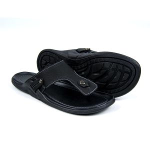Sandal Jepit Pria Bahan Kulit Working W-07 Sandal kasual pria dewasa