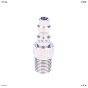 [COD] shiou 1 8 NPT Thread American System Foster Quick Disconnect Coupler Male Plug 22-2 Or 23-2 Female Coupler 2202 2302