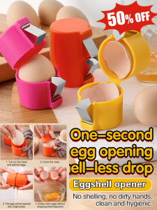 家用打蛋器颜色随机 Home Use Egg Beater Eggshell Separator Baking Tools Shell Beater Beginner Baking Kit Non Slip Handle Easy Clean
