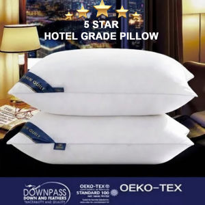 (SG STOCK) 5 Star Hotel Pillow Premium Comfort Pillows with 900g/1000g/1300g filling