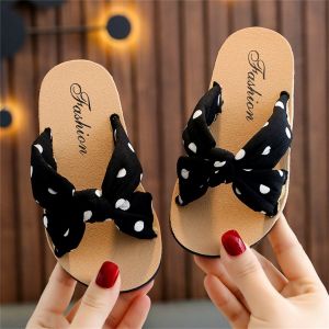 【COD&Local Ship】Girls Slippers Soft Sole Non-slip Bohemian Toddler Princess Slide Sandals Summer Beach Baby Shoes