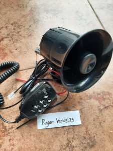 Klakson Toa Sirine Plus Mix 6 suara Motor Mobil Klakson Toa 6 suara 12v 6 tombol Universal