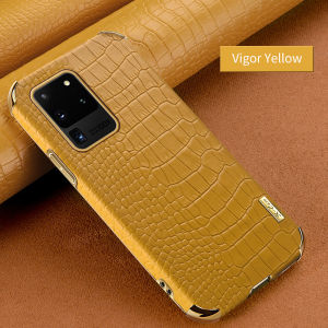 Crocodile-Skin Leather Wristband Holder Phone Case for Samsung Galaxy S25 Ultra S24 Plus S23 FE S22 S21 S20 Note 20 Ultra 10 Cover Casing