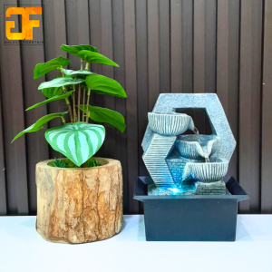 Desktop Small Water Fountain With Led Light