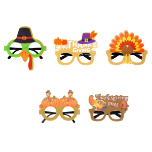 Party Glasses Thanksgiving Glasses Festival Holiday Decoration Party Supplies Turkey Glasses