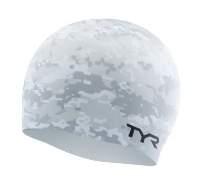 TYR Digi Camo Silicone Cap Adult Fit