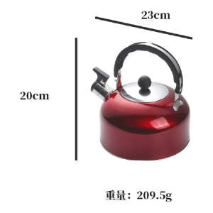 Home Whistling Kettle Stainless Steel Takure Kettle Easy to Boil Water Takure Type Pot 3L Large capacity Stove Colorful Kettles